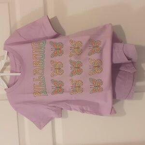 Billabong Butterfly Purple Top and Matching Shorts New with Tags Size Large12